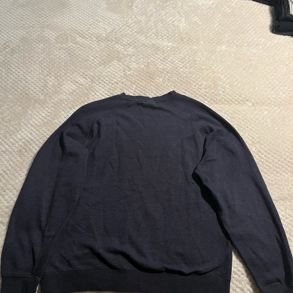 Eddie Bauer Men's Dark Blue Crewneck Sweater - Picture 4 of 4